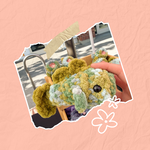 Made-To-Order Small Bass plush and bag charm