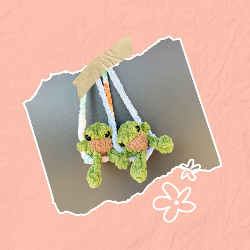 Ready To Ship Frog Car Swing