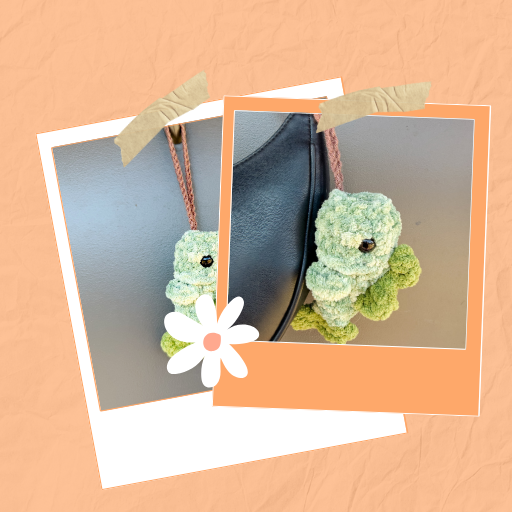 Made-To-Order Small Bass plush and bag charm